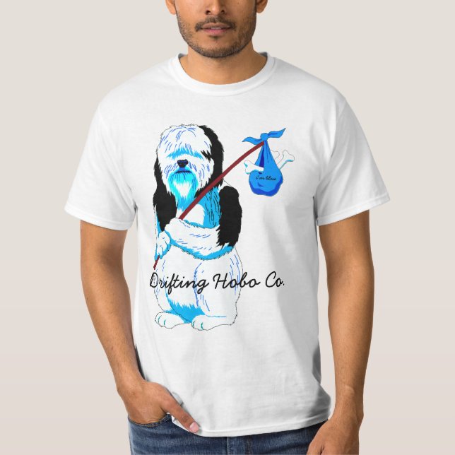 I'm blue dog shirt (Front)