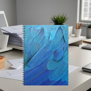 I'm blue - Macaw feathers Notebook