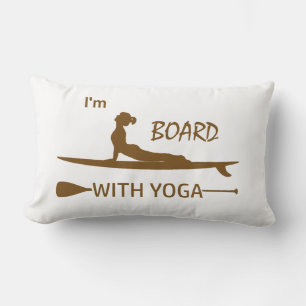 I'm Board With Yoga Lumbar Cushion