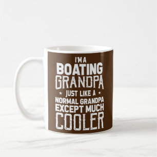 I'm Boating Grandpa Like A Normal Grandpa Funny Coffee Mug