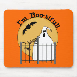I'm Boo-tiful Halloween T-shirts and Gifts Mouse Mat