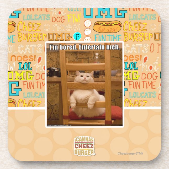 I'm bored. coaster (Front)