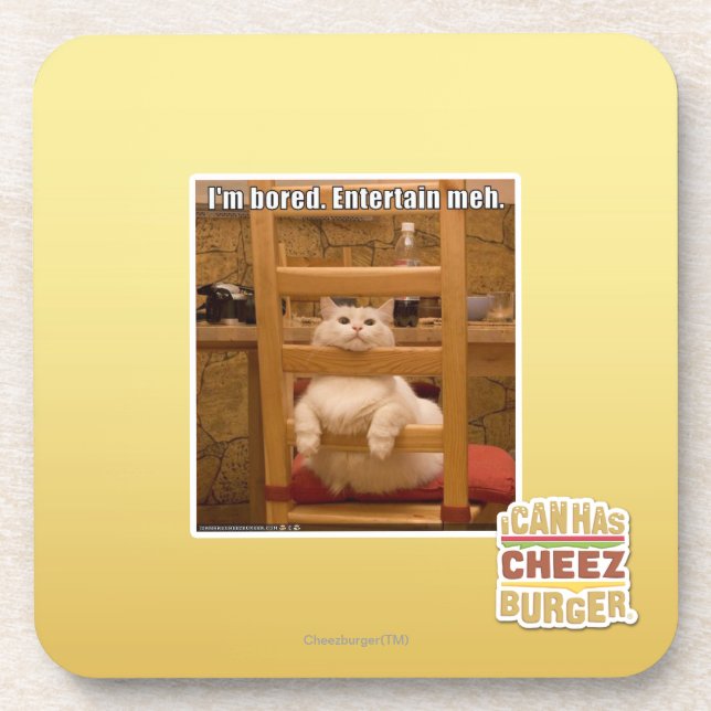 I'm bored. coaster (Front)