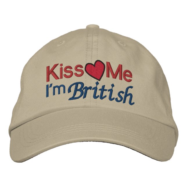 I'm British by SRF Embroidered Hat (Front)