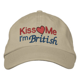 I'm British by SRF Embroidered Hat