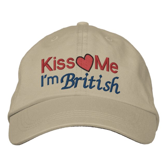 I'm British by SRF Embroidered Hat (Front)