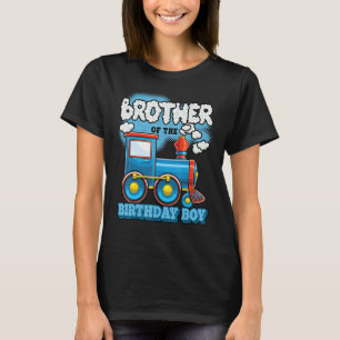 I'm Brother Of The Birthday Boy Train Birthday Par T-Shirt