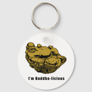 I'm Buddha-licious Key Ring