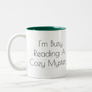 I'm Busy Reading Two-Tone Coffee Mug