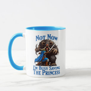 I'm Busy Saving The Princess Mug