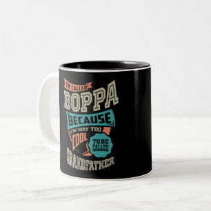I'm Called Boppa Two-Tone Coffee Mug