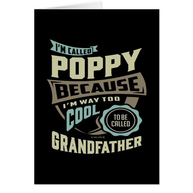 I'm Called Poppy (Front)