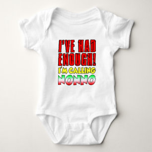 I'm Calling Nonno Baby Bodysuit