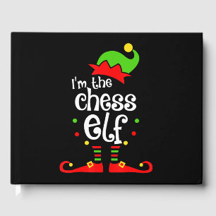 im chess elf xmas family friend christmas gift guest book