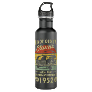 Im Classic Car 70th Birthday Gift 70 Years Old Bor 710 Ml Water Bottle