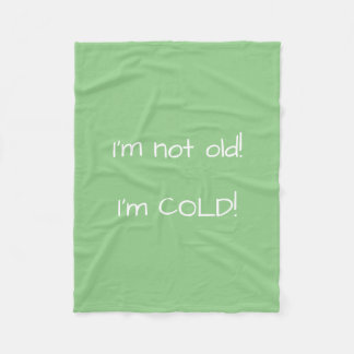 I'm Cold! Fleece Blanket