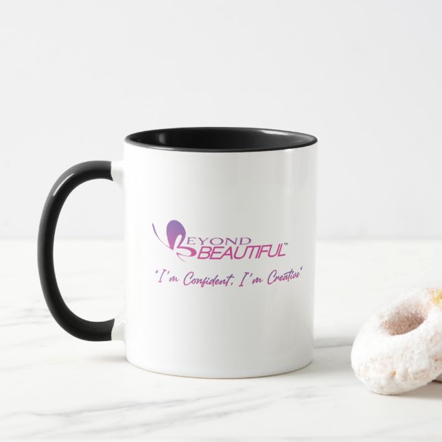I'm Confident, I'm Creative Mug (With Donut)