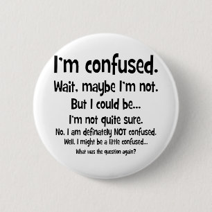 I'm confused... 6 cm round badge