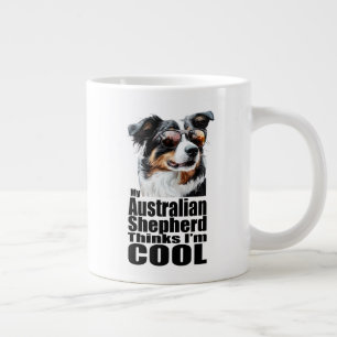 I'm Cool Australian Shepherd Large Coffee Mug