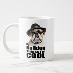 I'm Cool Bulldog Large Coffee Mug