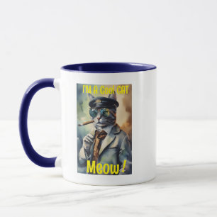 "I'm Cool Cat" Hip Feline Novelty  Mug