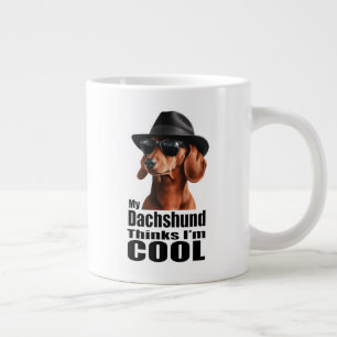 I'm Cool Dachshund Large Coffee Mug