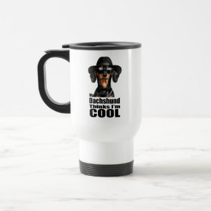 I'm Cool Dachshund Travel Mug