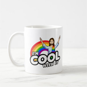 I'm Cool With It - Rainbow Jesus Coffee Mug