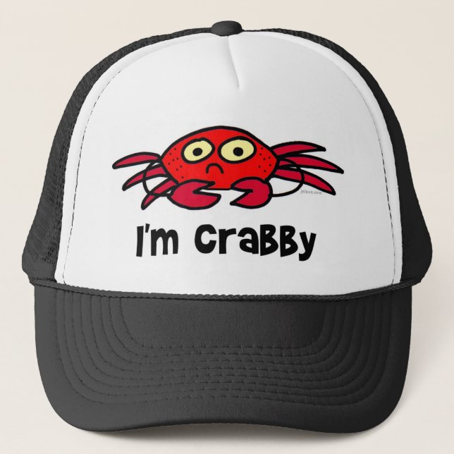 I'm crabby hat (Front)
