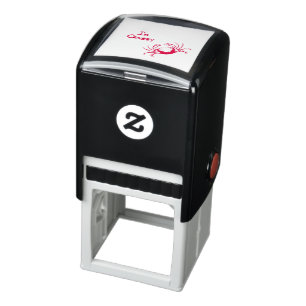 I'm Crabby Red Crab Self-inking Stamp