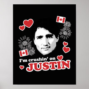 I'm crushin on Justin -.png Poster