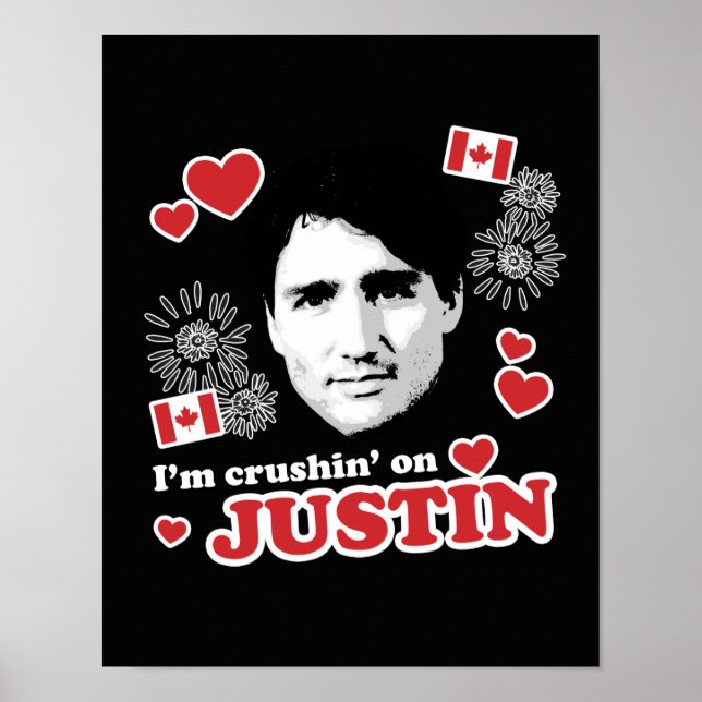 I'm crushin on Justin -.png Poster (Front)