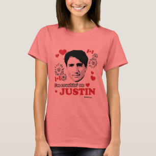 I'm crushin on Justin -.png T-Shirt