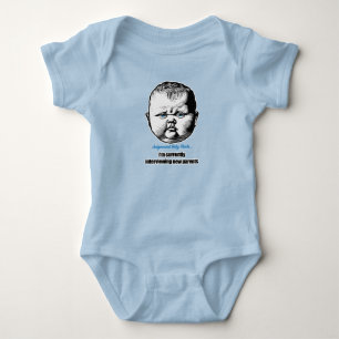 I'm currently interviewing new parents - dry humou baby bodysuit