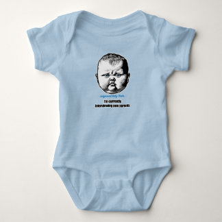 I'm currently interviewing new parents - dry humou baby bodysuit