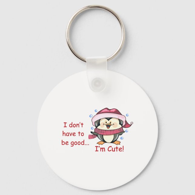 I'M Cute Key Ring (Front)