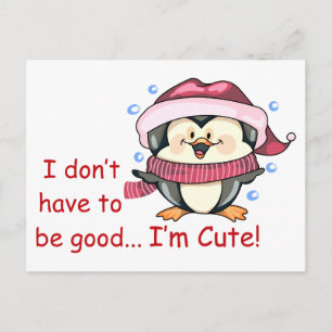 I'm Cute Postcard