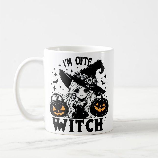 I'm Cute Witch Mug  (Left)
