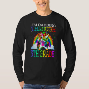 I'm Dabbing Through 5th Grade Back To School Unico T-Shirt