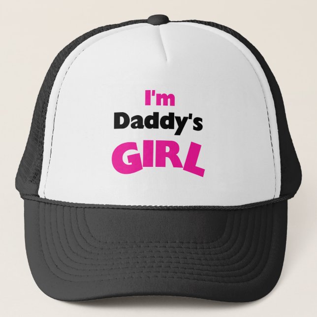 I'm Daddy's Girl Trucker Hat (Front)