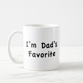 I'm Dad's Favourite Coffee Mug