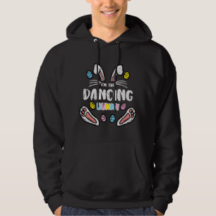 Im Dancing Bunny Easter Matching Family Men Women Hoodie