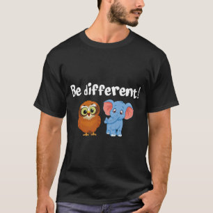 Im Different - Stay Different Slogan FuT-Shirt T-Shirt