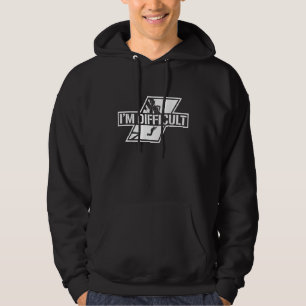 I'm Difficult Base Jumping Parachute Thrill Seeker Hoodie