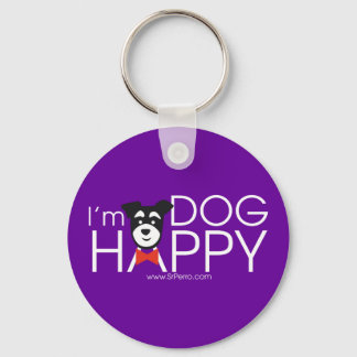 I'm Dog Happy Key Ring
