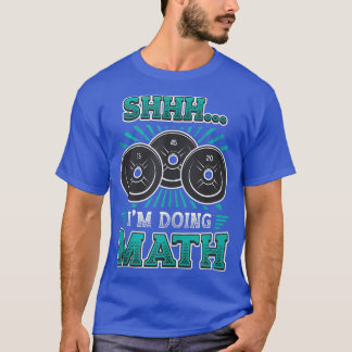 I'm Doing Math Weightlifting Gym Workout Tank Top