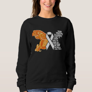 I'm Doing Well Multiple Sclerosis Awareness MS War Sweatshirt