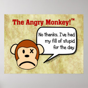 I'm done dealing with stupid people for the day poster