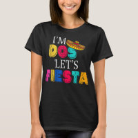 I'm Dos Let's Fiesta Taco Twosday 2nd Birthday 2 Y