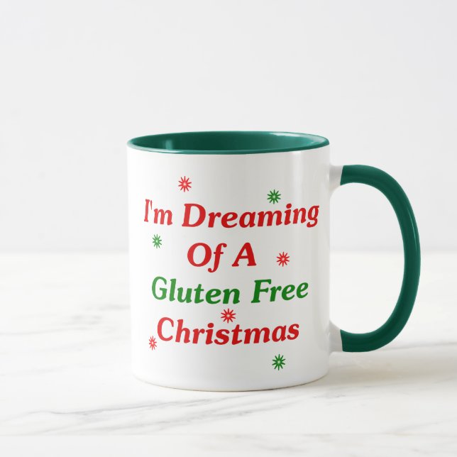 I'm Dreaming Of A Gluten Free Christmas Mug (Right)